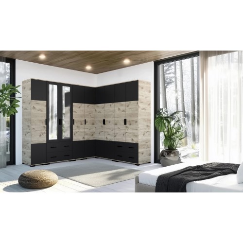 Galaxy gardrób összeállítás 252x160 cm