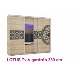 Lotus TV-s gardrób 239 cm