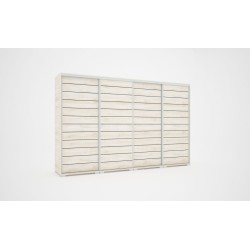 Porto tolóajtós gardrób 318 cm