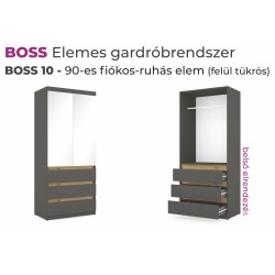 Boss elemes gardróbrendszer BOSS10