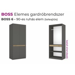 Boss elemes gardróbrendszer BOSS6